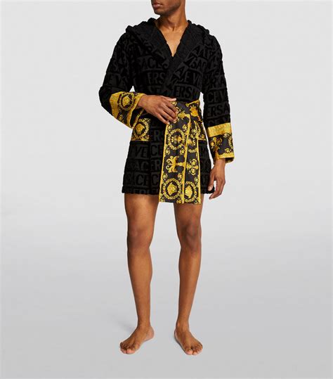 versace baroque robe|versace bathrobe price.